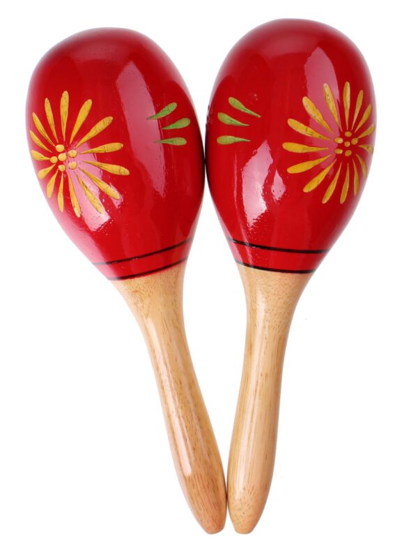 Century Wooden Maracas Pair 26cm